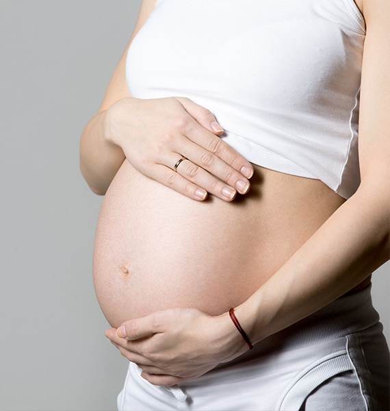 Pregnant vertical