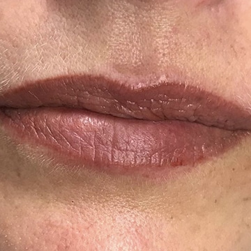 Permanent makeup - Læbekant