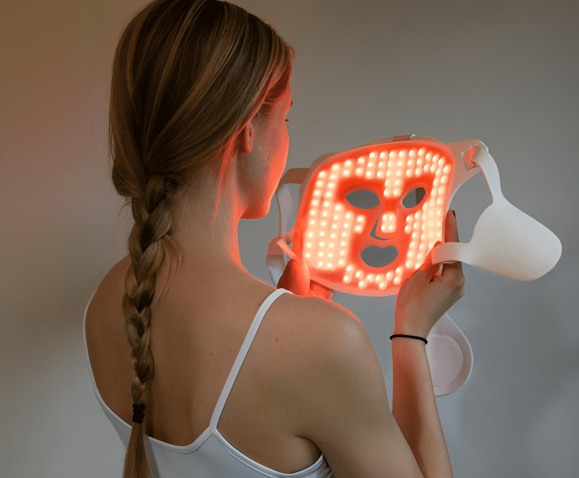 LED-lysterapi maske